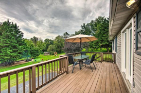 Family-Friendly Coatesville House with Fire Pit